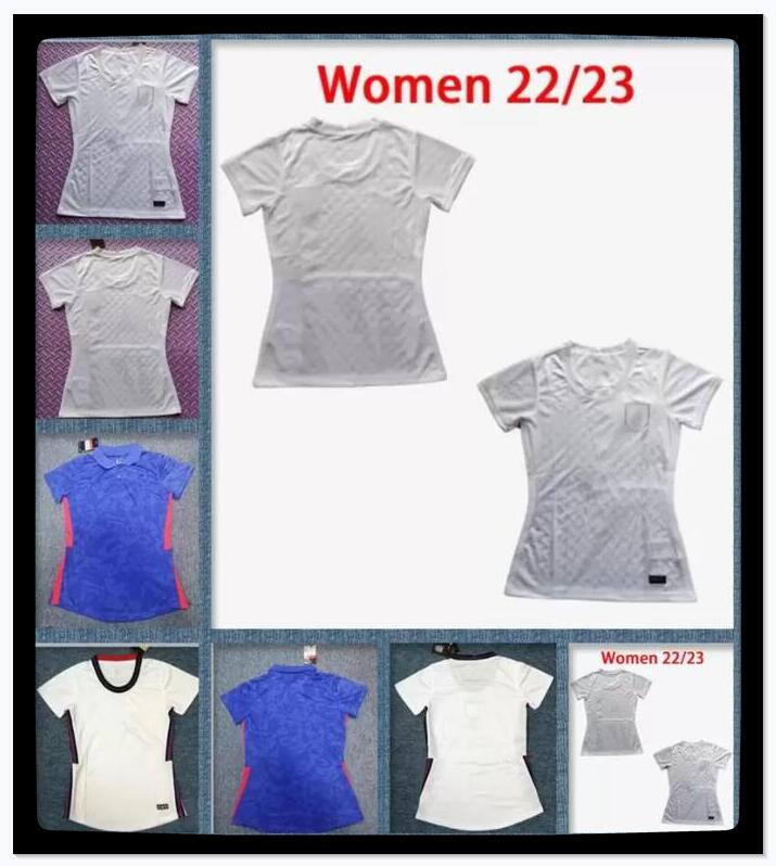

WOMEN 2022 2023 Soccer Jersey ladies LINGARD KANE STERLING football Shirt home away blue white girls VARDY RASHFORD DELE 22 23 Uniform