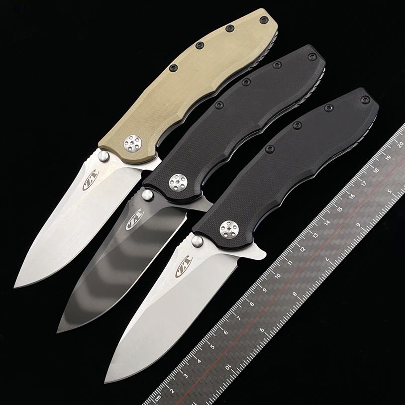 

Zero Tolerance ZT0562 0562CF Hinderer Slicer Folding Knife ELMAX G10 Shank Bearing Outdoor Camping EDC KNIVES258s