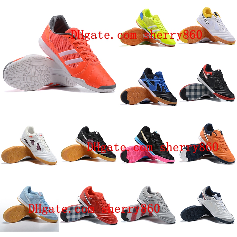 

2022 x SB Gato Sala Soccer Shoes IC Indoor Cleats Football Boots White, As picture 4