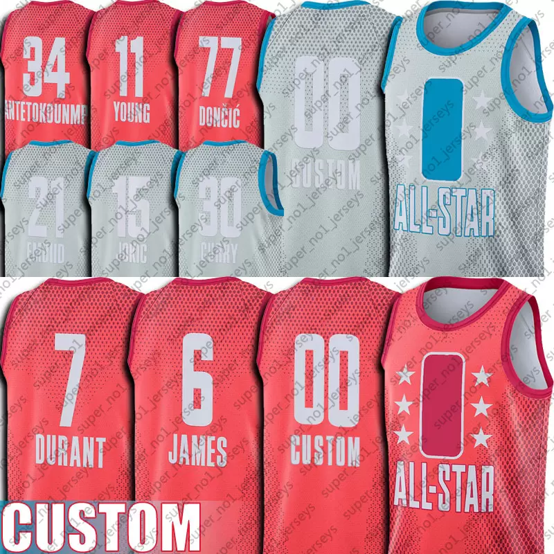 

''nba''JerseysCustom 2022 ALL-STAR Basketball Jersey DeMar Nikola DeRozan James Jokic Stephen Darius Curry Garland Jerseys Jimmy Chris Butl