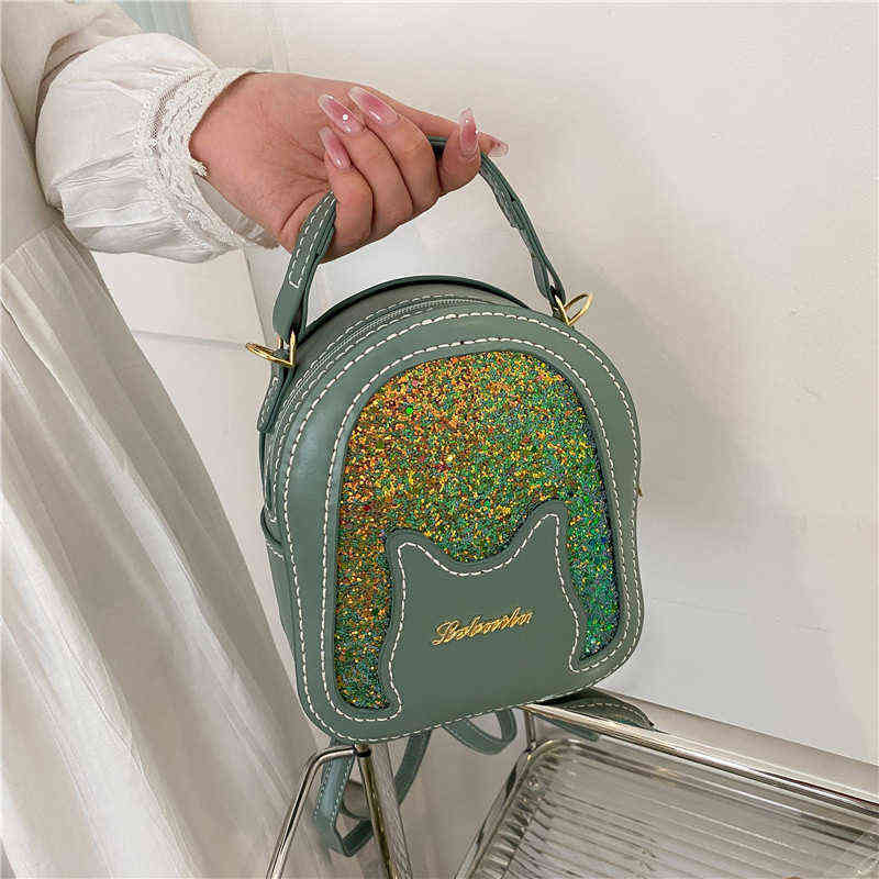 

Manual Diy Woven Bag New i High Beauty Student Schoolbag Messenger Bag Multifunctional Backpack Female220614, Black (material pack)