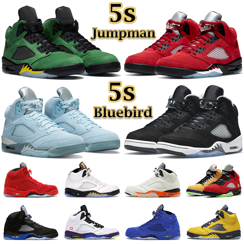 

Basketball shoes men 5s jumpman Bluebird Raging Red 5 Stealth 2.0 What The White Cement Metallic Blue Suede Quai 54 mens fashion sports, #13