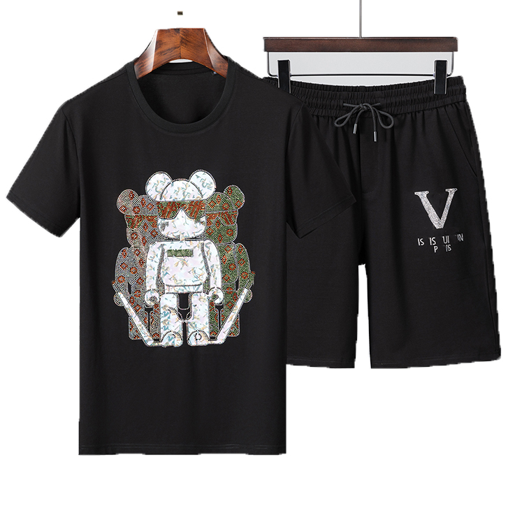 Tracksuits 2022 Designer de sports de marque pour femmes masculines 2 pièces Pantalons de taille plus décontractés