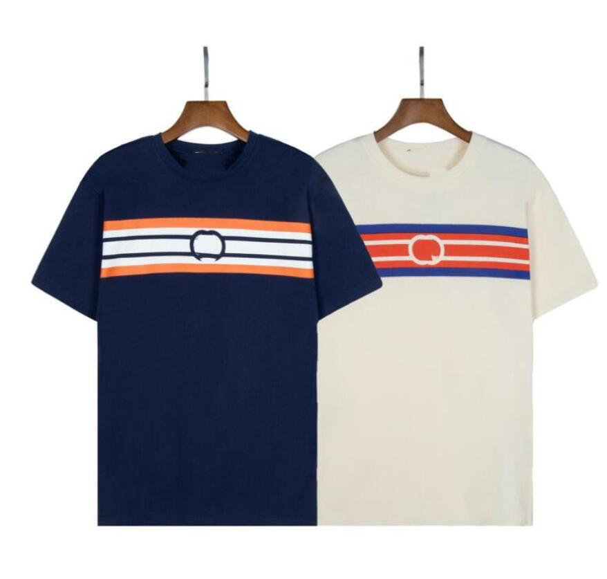 

2022GG Men Letters T Shirt GGity Cotton Streetwear Women's Short Sleeve GU Brand Hip Hop Tops, 03