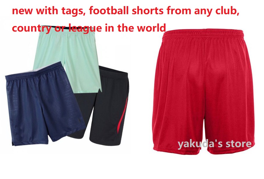 

Standard Football Shorts Mystery Box Soccer Pants perfect gift for fan With Tags Any Clubs Country Or League In The World Hand-picked At Random, Random mystery box soccer shorts