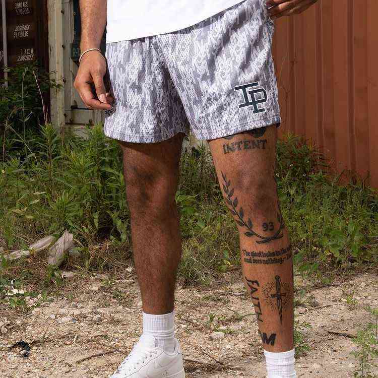 Joint Fashion Brand Inaka Power Sports Running Quick-drying Breathable Trendy Shorts Below the Knee Men and Women V1NW-image-851886240