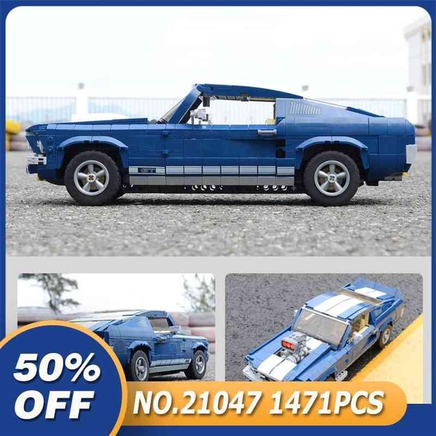 

1472pcs RC Forded Mustanged Hoonicorn RTR V2 Model Building Block MOC-22970 Technic Racing Car Led Bricks Toys Kids Gifts248A