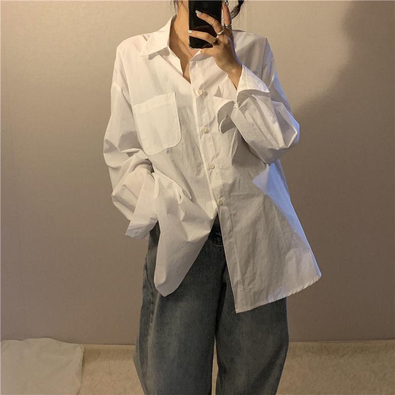 

Women' Blouses & Shirts Women Shirt Blouse White Women' Autumn Long Sleeve Top Blusas MujerWomen