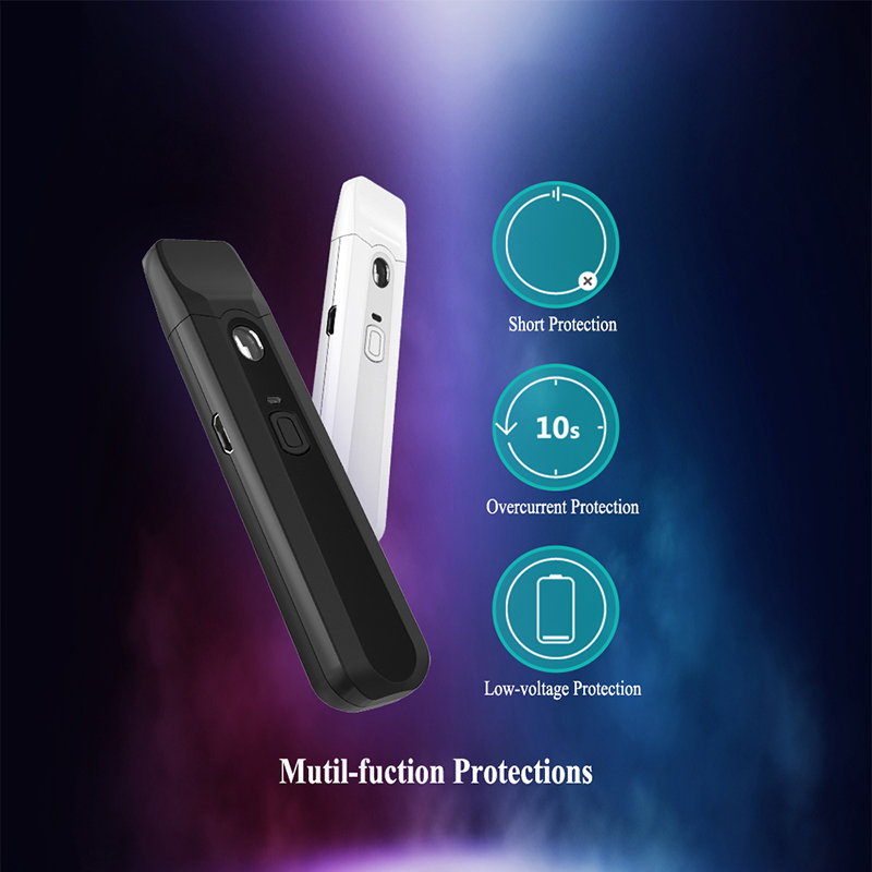 

USA Stock T1 1.0ML Rechargeable Disposable Vape Pens E Cigarettes Variable Voltage Custom Logo Starter Pods Preheating Empty Vapes Kits