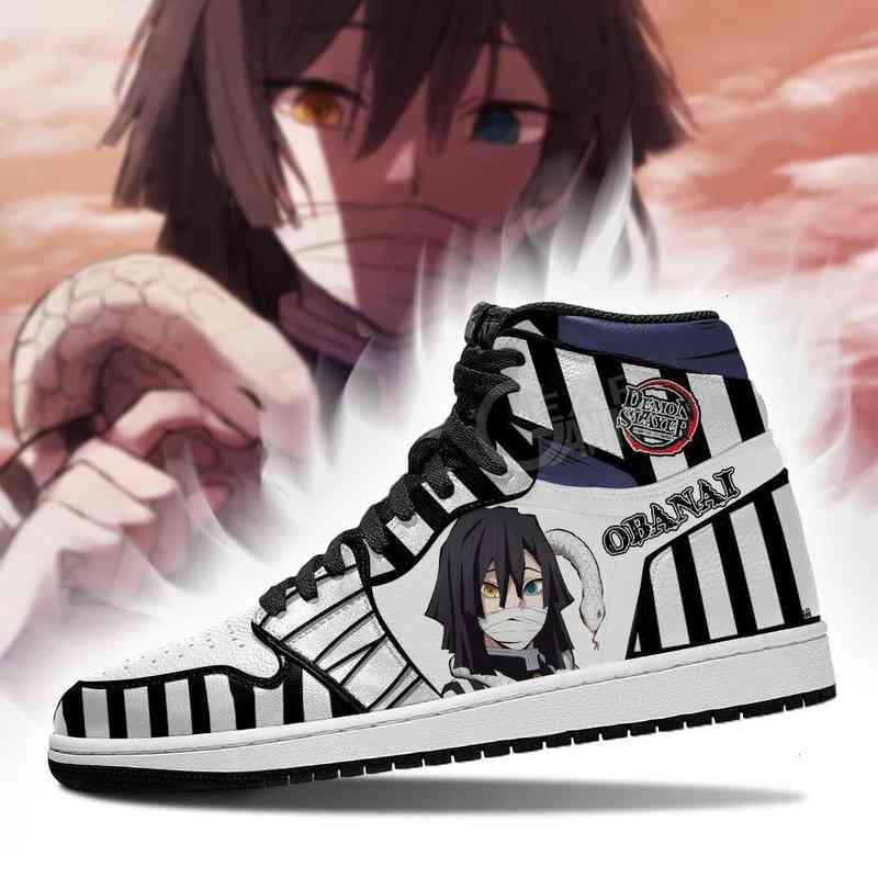 

Demon Slayer Obanai Iguro Sneakers Snake Hashira Anime, Others