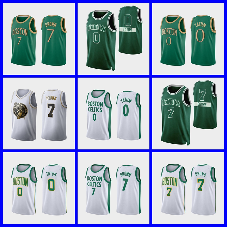

Basketball Jersey Boston''Celtics''MEN Jaylen 7 Brown Marcus Tatum 0 Jaylen men women youth 0702, Nik