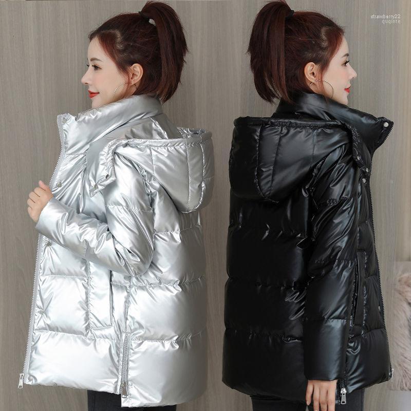 

Women's Down & Parkas Woman Ultra-light Plus Size 2XL Thin Jacket Female 2022 Slim Short Hooded Warm White Duck Coat Ladies Outerwear Q156 S, Pink