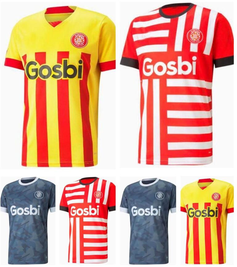 

22 23 Girona Soccer Jerseys home 2022 2023 N.DARIO C.STUANI JAIRO D.SARMIENTO maillots foot Football shirts Kit, 2021