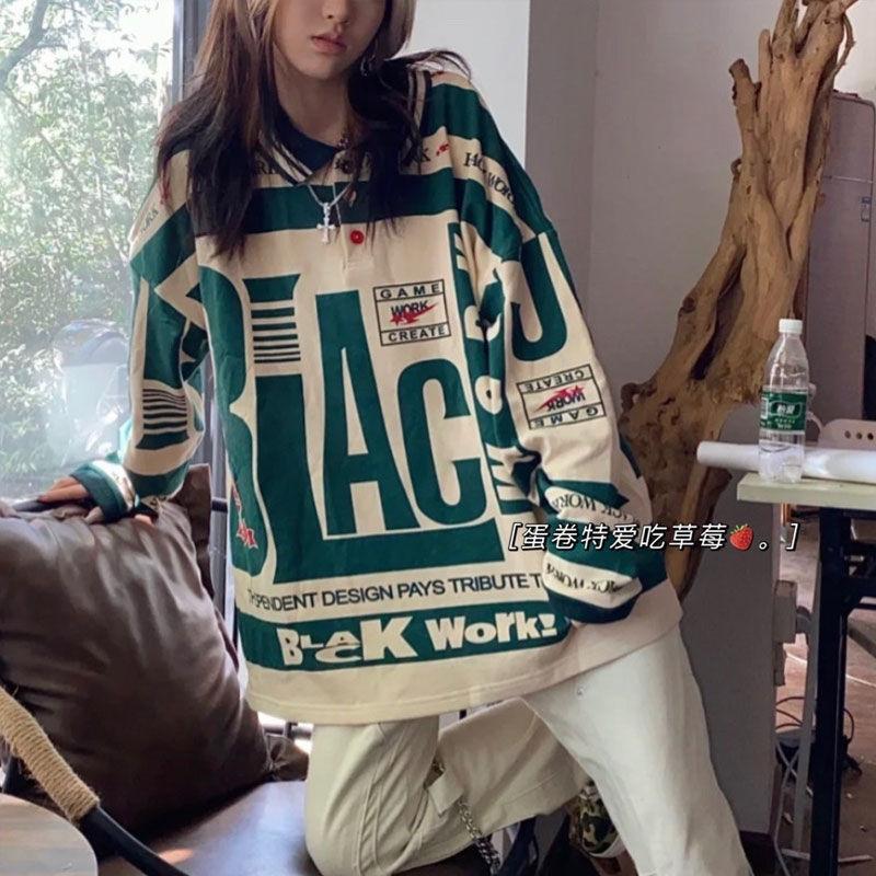 Sweats à capuche pour femmes Sweats HOUZHOU Vintage Femmes Y2k Surdimensionné Streetwear Pull Grunge Mode Coréenne Harajuku Sweat Femme Hanche H
