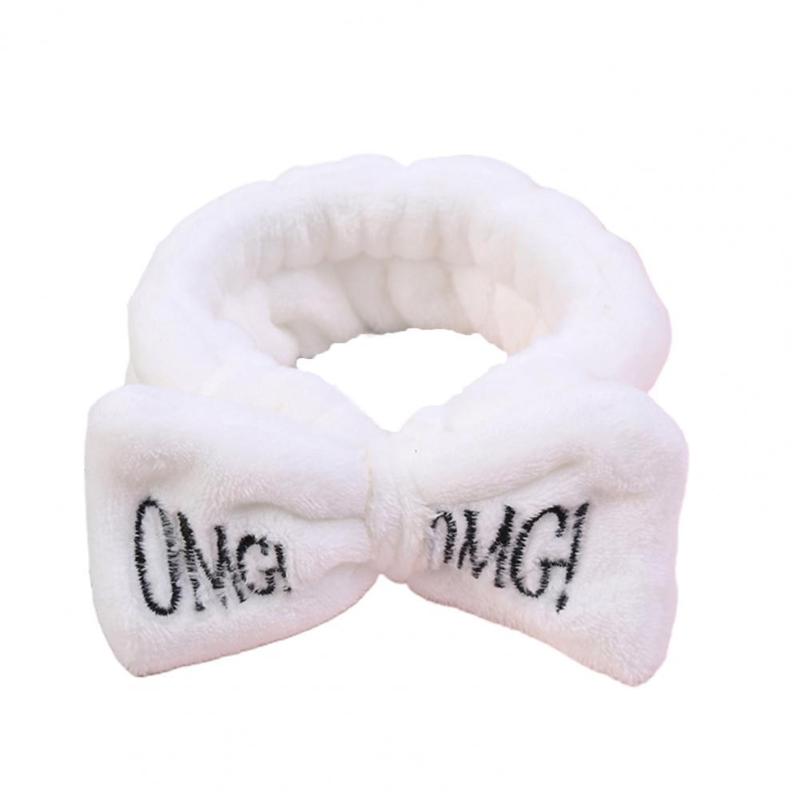 

Makeup Brushes 2022 Wash Face Headwear Headband Women Girls Headbands Soft High Elastic Plush Adorable Bow For Home