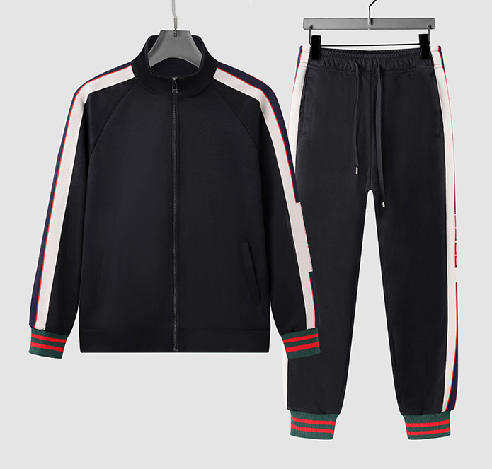 Fashion Casual Tracksuits Sets Men Outfits Sportswear Sweatshirts Autumn Winter Sports Jogger Sporting Suit Mens Sweat Suits-image-762337735