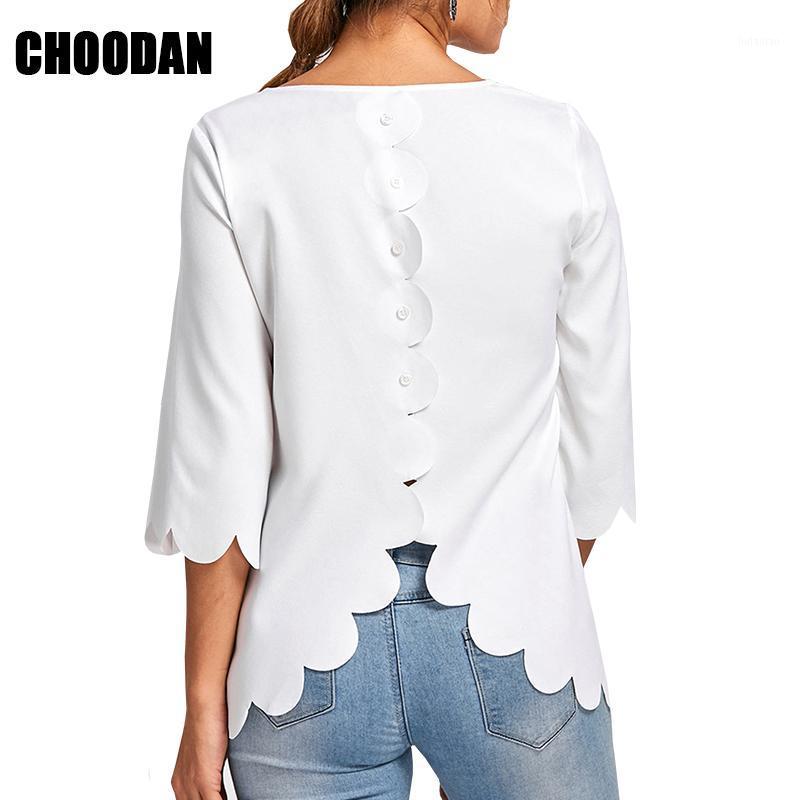 

Women Blouse 2022 Arrival Spring Summer Fashion O-neck Shirt Female European Style Ladies Tops Casual Womens Clothing Women's Blouses & Shir, Black
