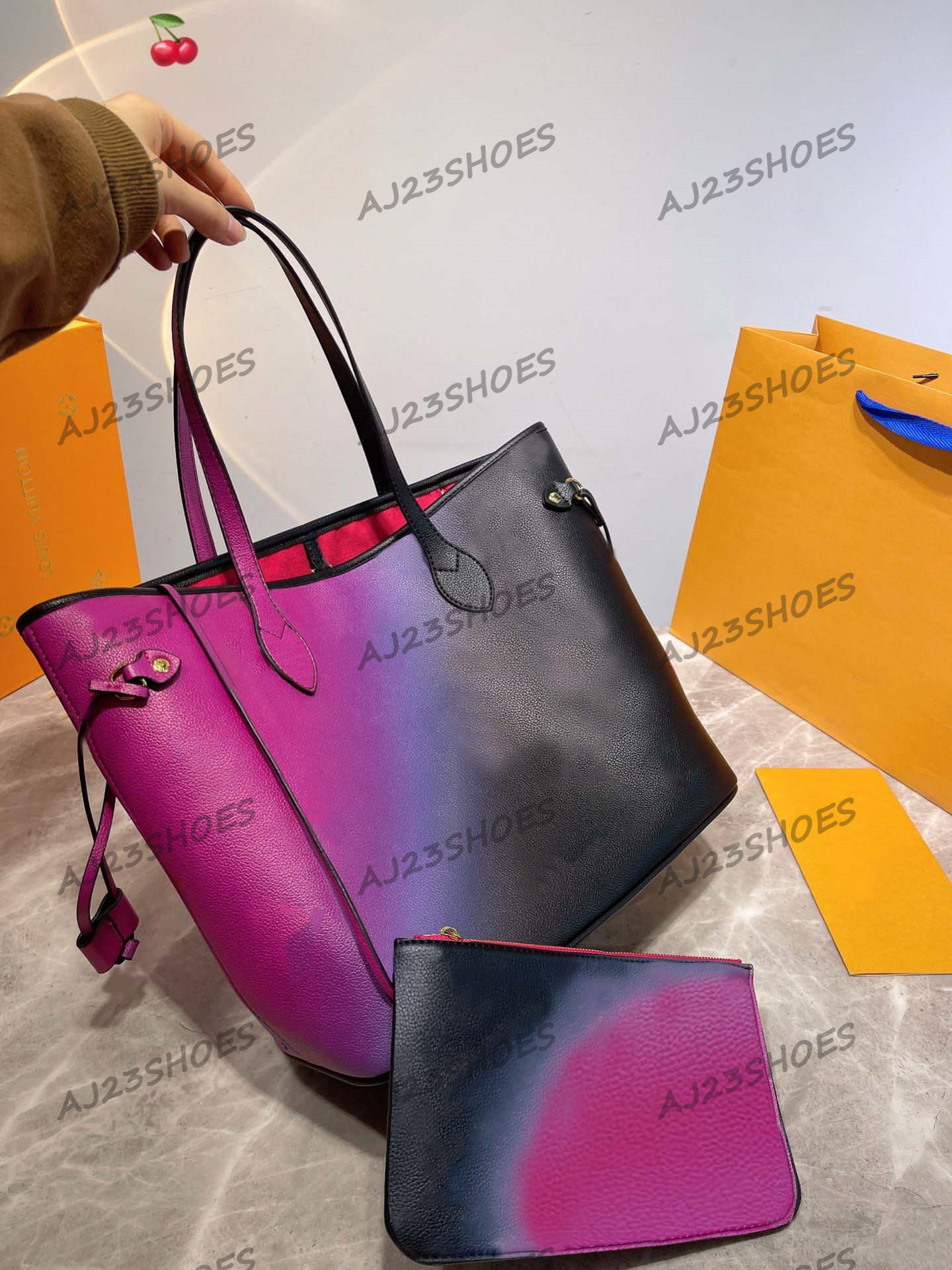 

2022 Game on MM tote Designers Evening bags womens Big capacity bag Shopping handbags purses lady totes Coin Purse 2pcs set, 01