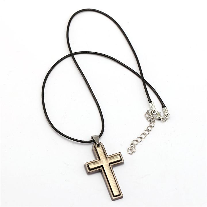 

Pendant Necklaces Julie Souvenir Cartoon Death Note Two Parts Cross Crossing Rope Necklace Fans Gift Anime Jewelry Accessories KeepsakePenda