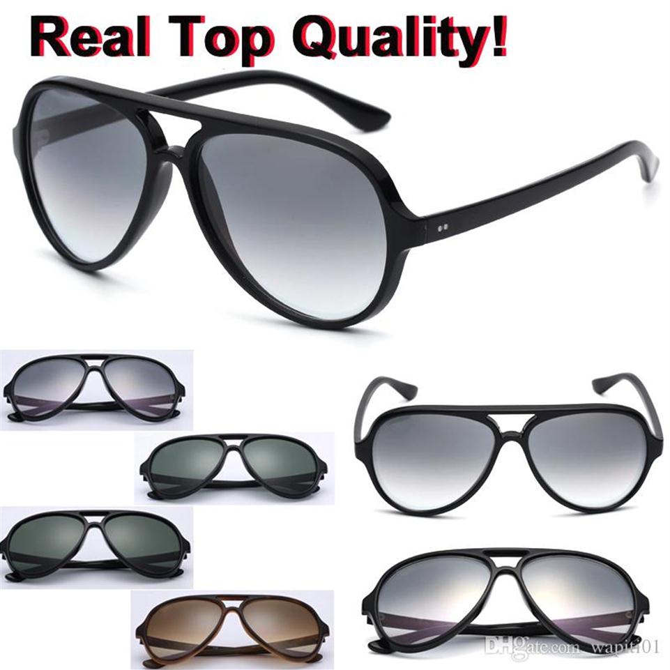 2020 Nouveaux lunettes de soleil pilotes classiques Frame des hommes UV400 Verres de soleil d'aviation pour hommes conduisant UV400 Protection OC