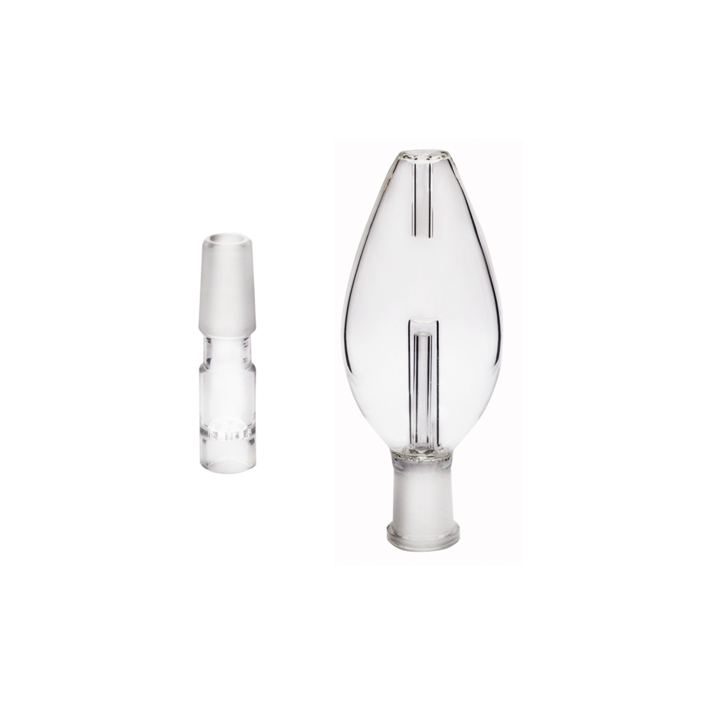 

Osgree Smoking accessory 14mm Female Bulb Bubbler Glass with Water Pipe Adapter Tool Kit for Arizer Solo 2 Air 2 & Max