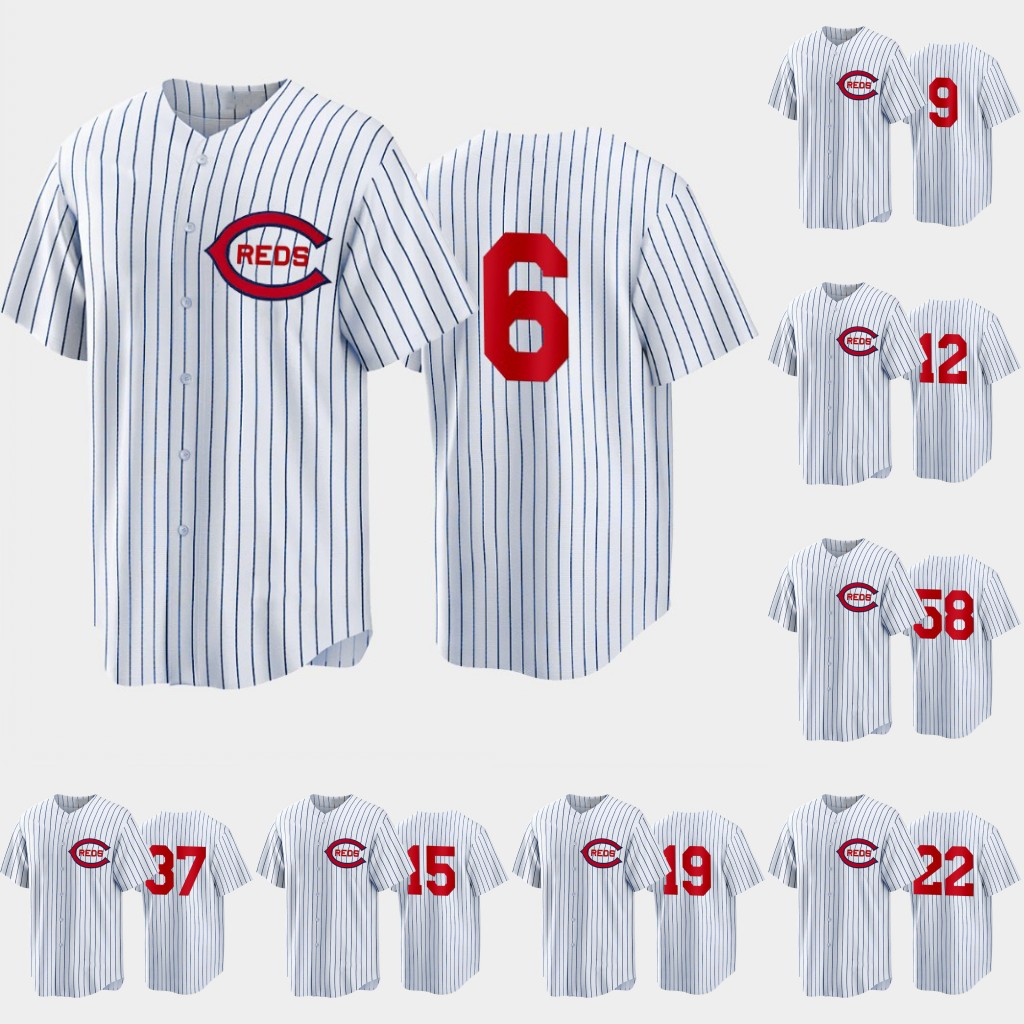 

19 Joey Votto 2022 Field of Dreams Jersey Hunter Greene Nick Lodolo Pham Jonathan India Moustakas Eugenio Suarez Shogo Akiyama Senzel Winker Baseball Jerseys, Men s-xxxl