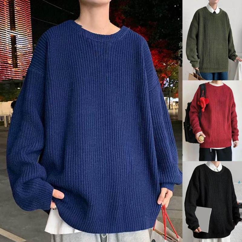 

Men's Sweaters Fashion Warm Spring Sweater Student Stretchable Anti-pillingMen's Mari22, Green