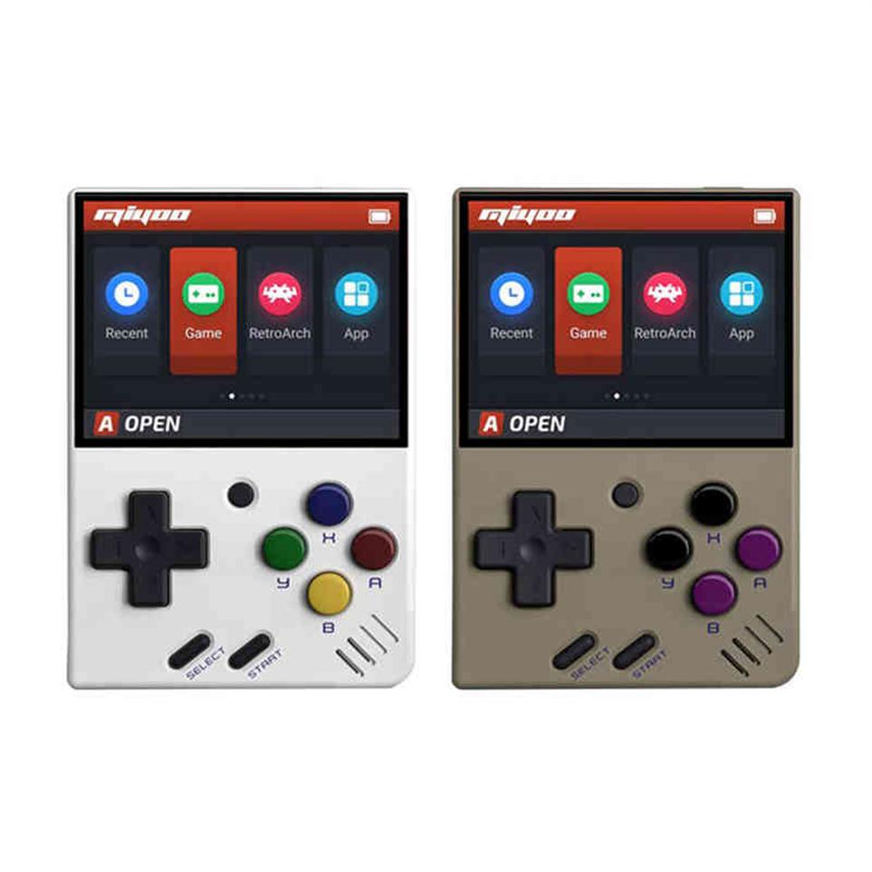 

Miyoo Mini 2.8 inch IPS Screen Retro Video Gaming Console Open Source Portable Handheld Game Players for FC GBA PS Kids Gift H2204301q