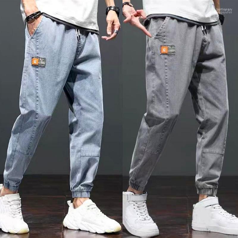 

Men's Jeans 2022 Casual Baggy For Men Denim Joggers Streetwear Harem Pants Elastic Waist Comfort Trousers Plus Size Pantalones Bert22, Style2 gray