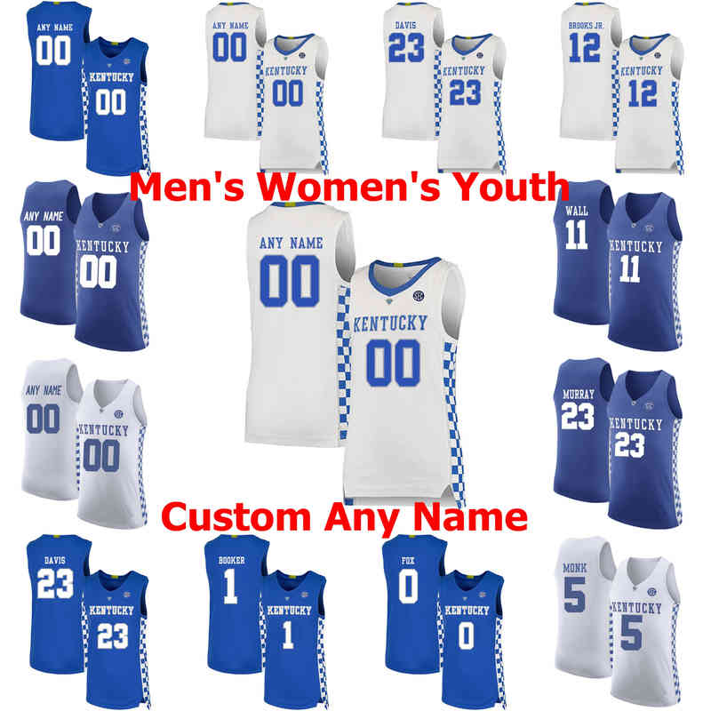 

Kentucky Wildcats College Basketball Jerseys 3 Diallo Jersey Immanuel Quickley John 11 Wall Johnny Juzang Kahlil Whitney Custom Stitched, Womens white