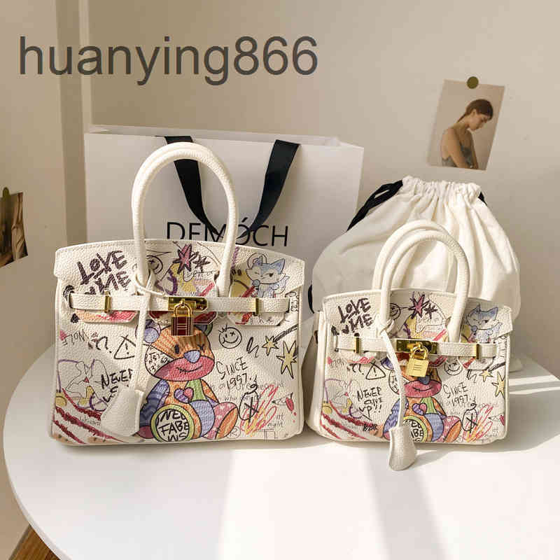 

Brand H Bags Fashion Luxury HandBags Bag Birkins 2022 Women's Capacity Messenger Soft Leather Commuter Summer HOIV, Red