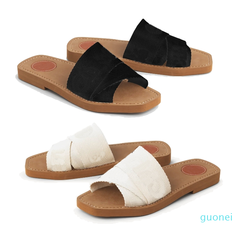 

2022 Women Slippers Fashion Classics Ladies Flip Flops Loafers Black White Red Blue Pink Brown Green Slides Shoes, Fashion slippers