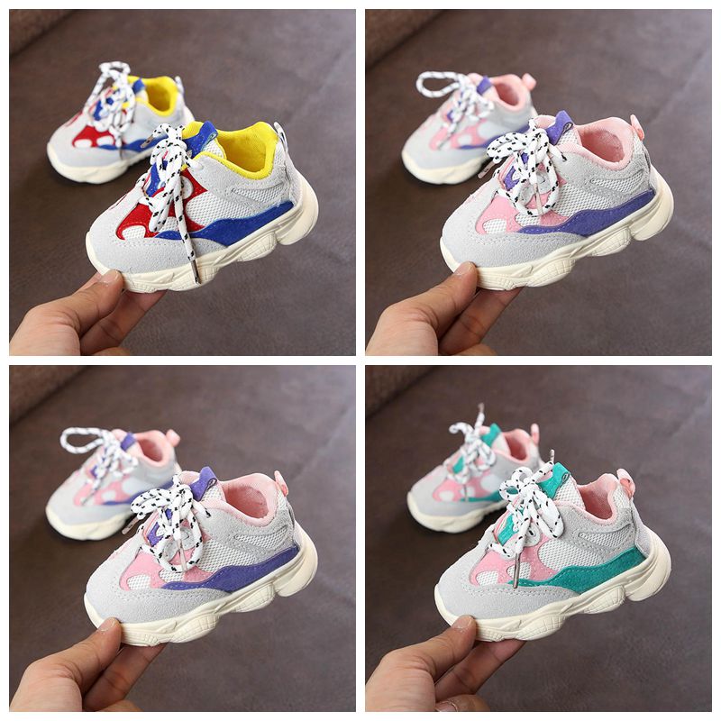 Luxury baby kids sneakers baby First Walkers shoes boys tennis girl toddler Breathable designer shoe Cotton infant trainers toddlers hiking climb