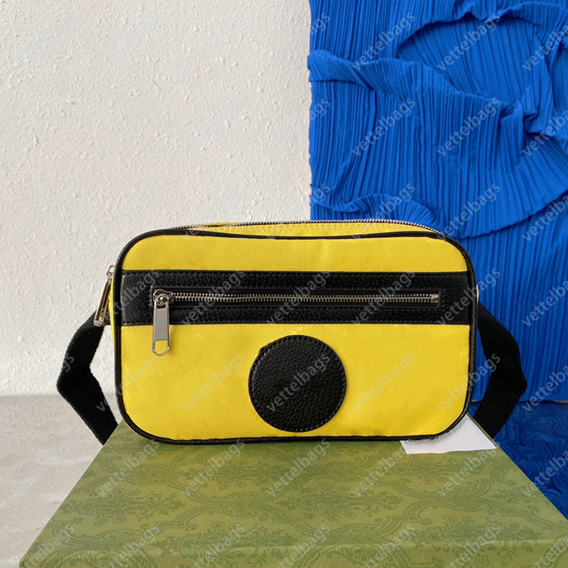 Designer Waist Bag High Quality Shoulder Bags Vintage Brand Women CrossBody Yellow Men Luxury Cross Body Orange Outdoor Packs Coin Purses