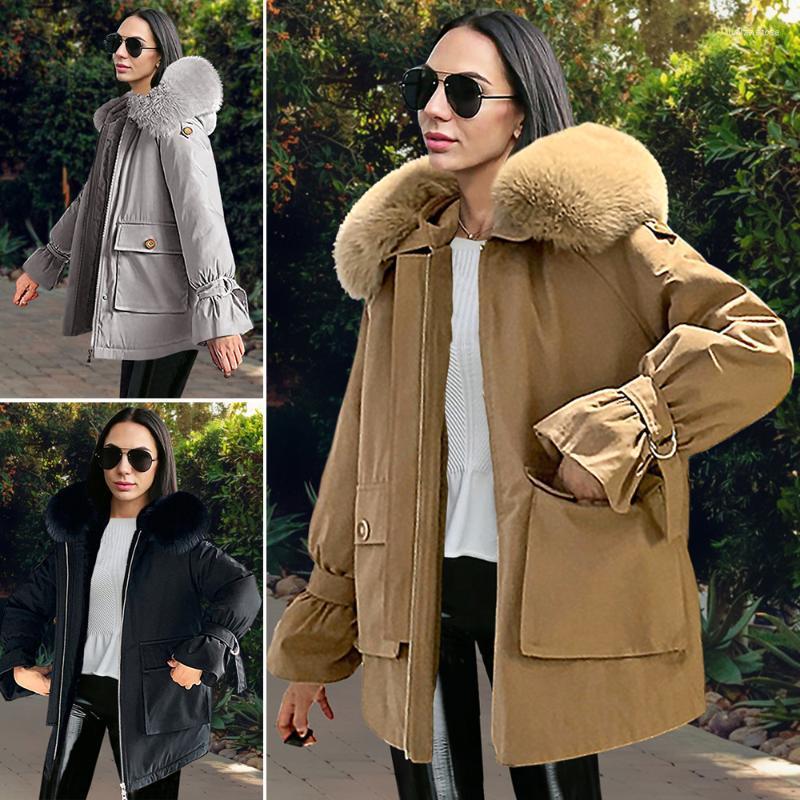 

Women' Down & Parkas Jacket Women Autumn Winter Cotton Coat 2022 Cotton-padded Clothes Woman Drop HYG9052 Luci22, Randomcolor