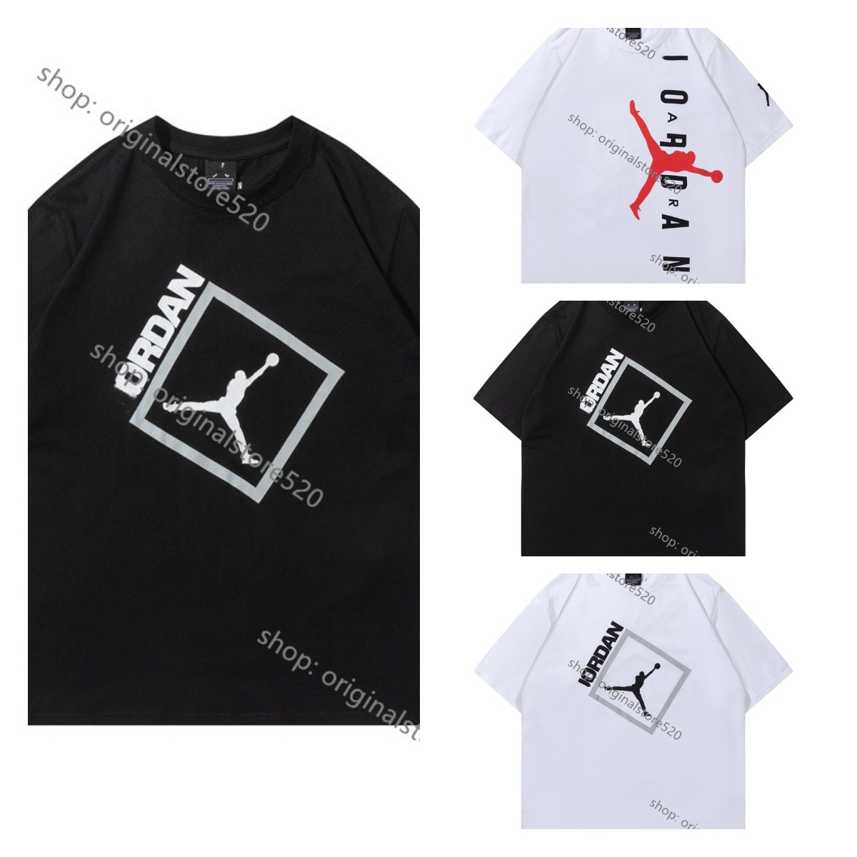 

Men's T Shirt High Tech fleece Quality t shirts Reflective luminous Trapeze Splash Print Crew Neck Cotton Loose Casual Tees Classic Short Sleeve 05080206, 1pcs buttons