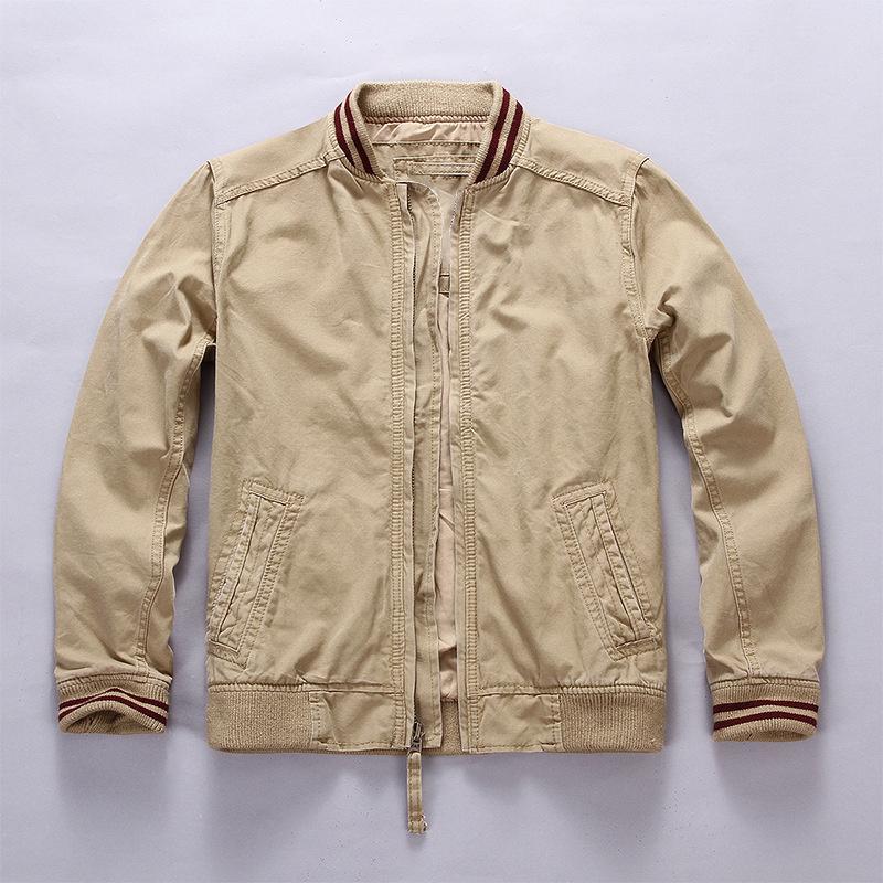 

Men's Jackets Military Denim Jacket Men Retro Camo Baseball Washed Cotton Cowboy Fashion Cargo Coats Jaqueta Masculina, Black;brown