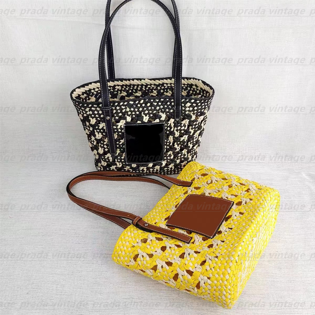 

Top quality Genuine designer bag leather weave Women's men tote Shopping Crossbody Bags Luxury fashion wallet Camera Cases totes card pockets handbag Shoulder Bag