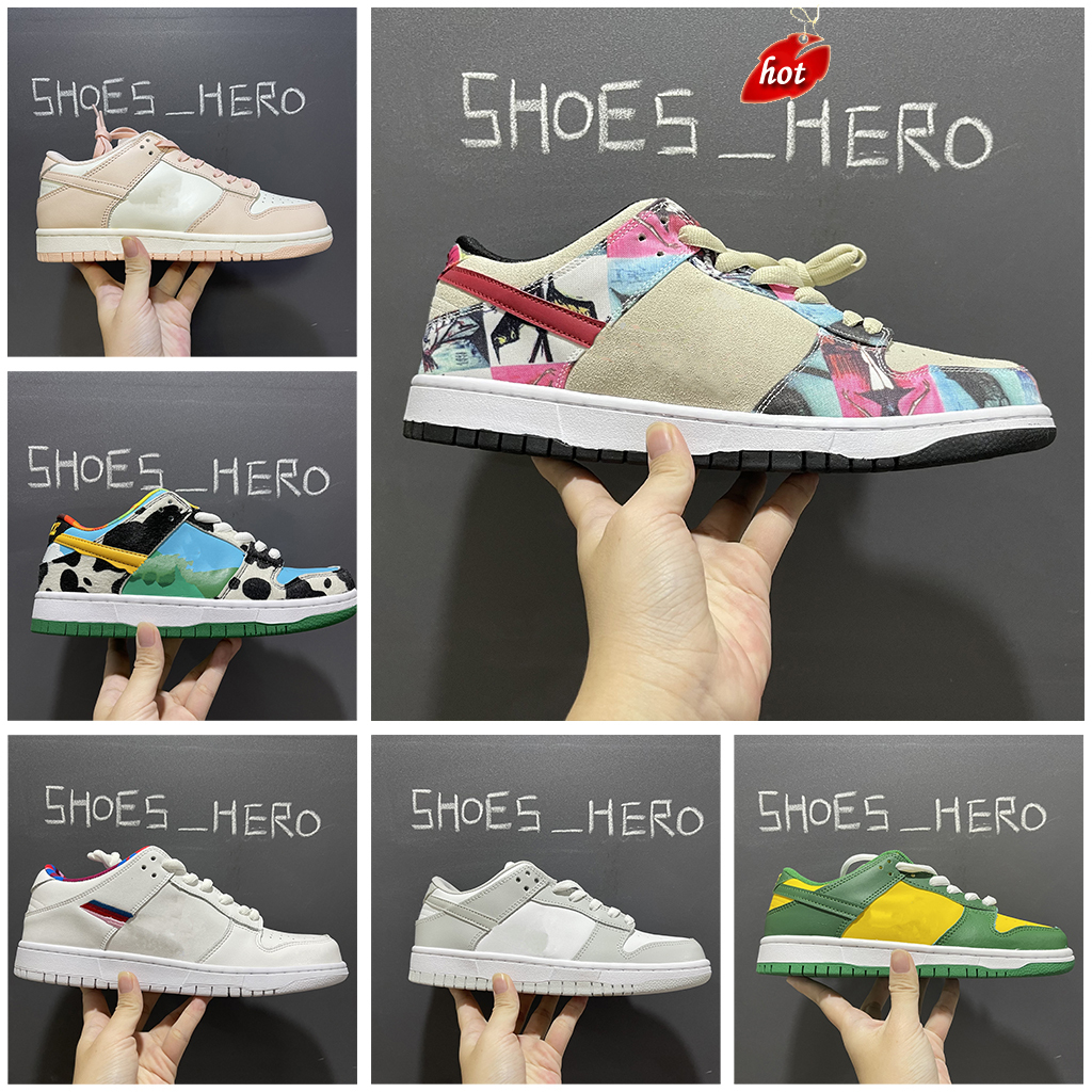 

2022 SB Low Running Shoes Chinese New Year Medium Curry Abstract Art Chunky Hyper Cobalt StrangeLove Staple x panda pigeon What The Paul, Customize