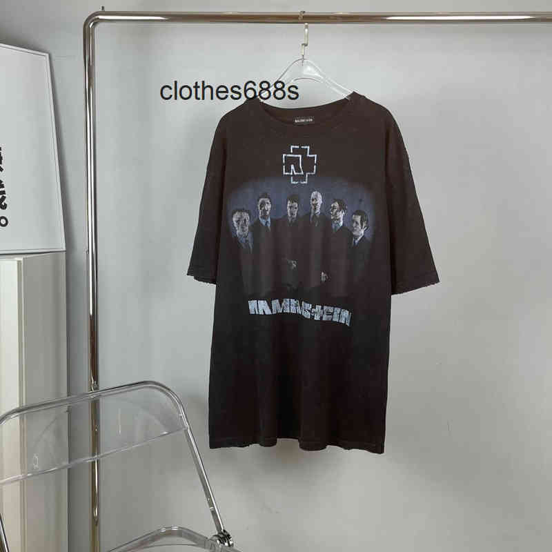 

2022Men' Sweatshirts Men' and women' Short t-shirt fashion, Old style