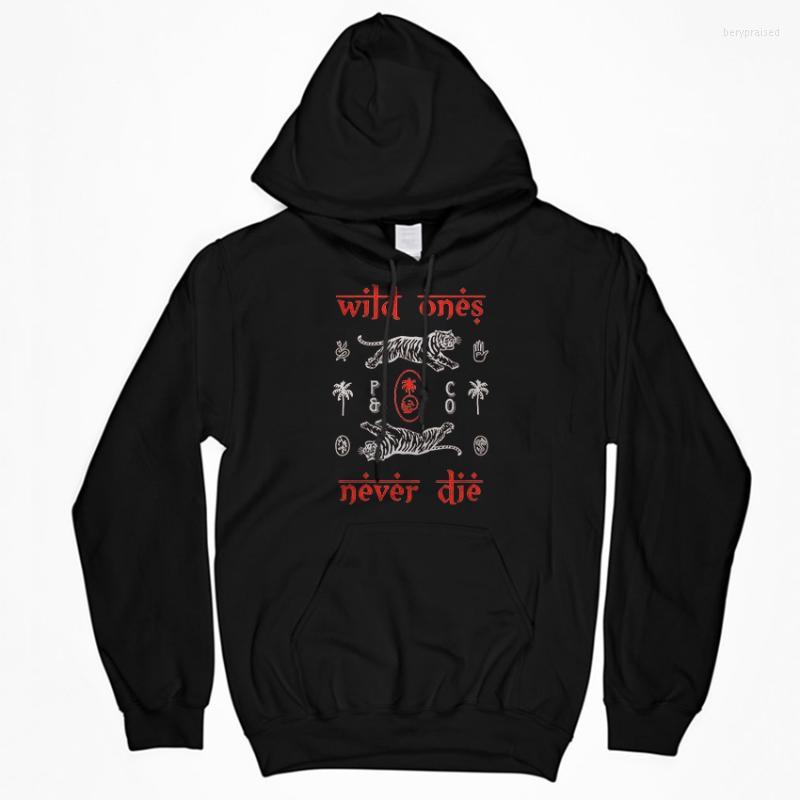 Sweats à capuche pour hommes Sweatshirts Drop Cotton Tiger Print Unisex Casual Hooded Men Big Size
