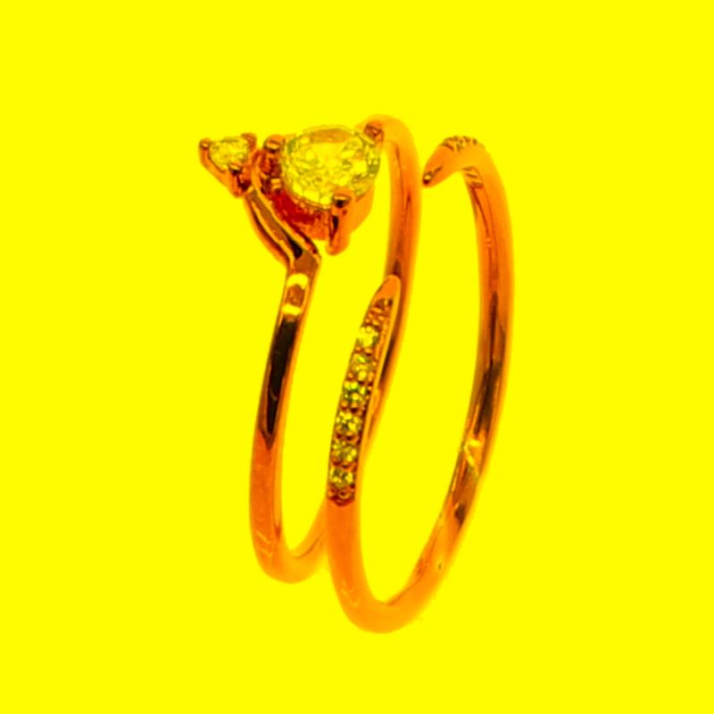 

Wedding Rings Fashion Christmas Gift Stack Stackable Set Jewelry Women Delicate Crown Charm Band Finger With Clear CZ Stone PavedWedding