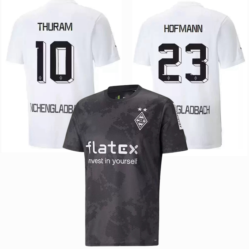 

2022 2023 Borussia Monchengladbach Soccer Jerseys PLER ELVEDI KO ITAKURA NETZ HOFMANN NEUHAUS home away 22 23 football men and kids shirt, Home kids sets