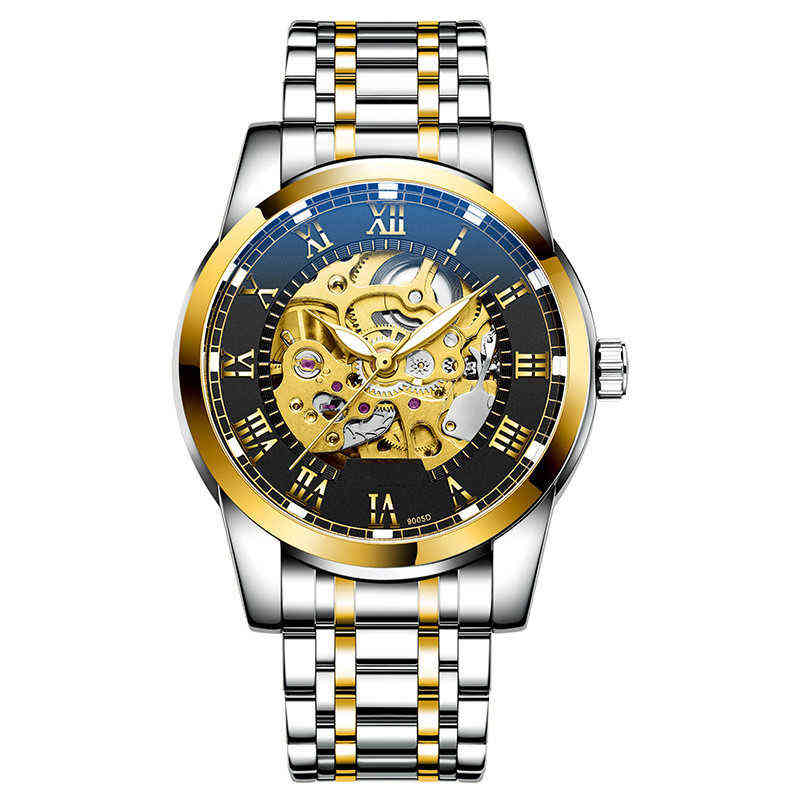 

huiya06 126300 watch Automatic Business Sports Imported Crystal Lens Stainless Steel Watch