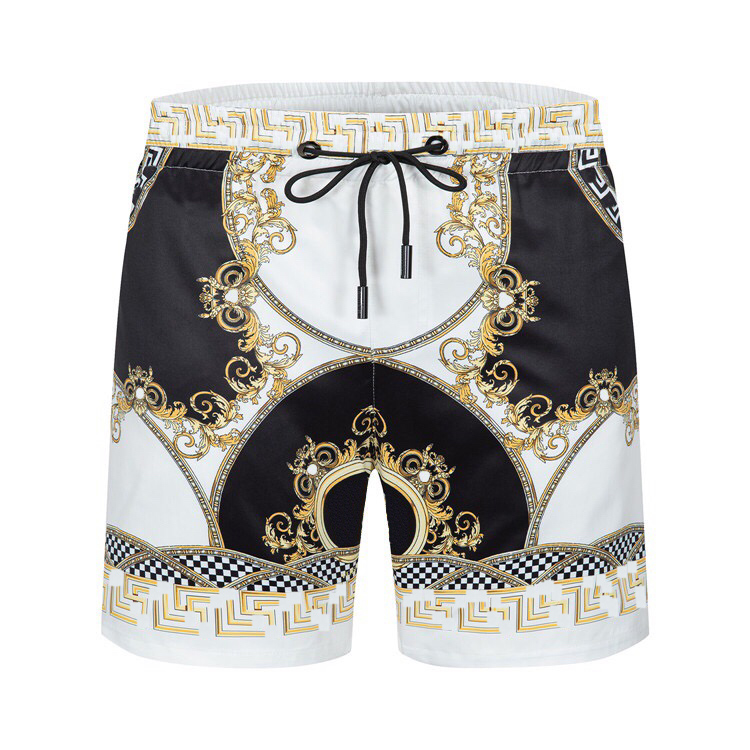 

2022 Brand Designer Men's Shorts Summer Fashion Street Wear Quick Drying Swimsuit Printed board Beach pants -3XL 1112, Black