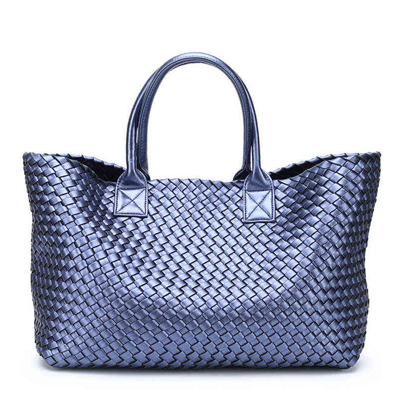 

2019 Brand Design Woven Handbags For Women Bales Fashion Tide Weave Hand Shoulder Lady Large-capacity Purse Shopping Basket Bag AA220316, Green fruit