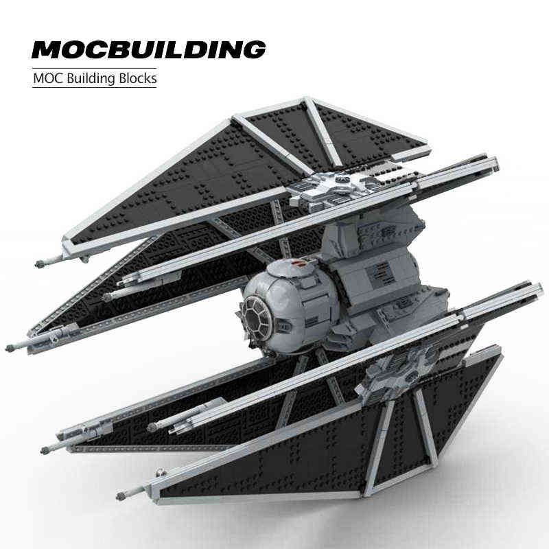 2316PCS TIE Space Fighter Defender Imperial Bricks Modèle MOC Star Movie Series Building Blocks Enfants DIY Jouets Enfants Cadeaux De Noël AA2203