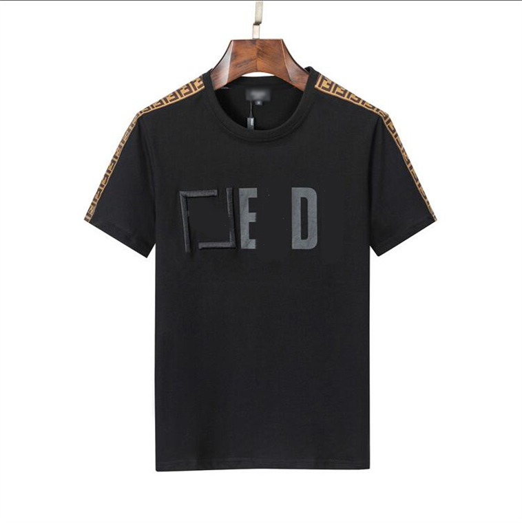 

Men's Designer 2022 Summer Men's and Women's Cotton T Shirts Loose Couples French Simple Letters Hip Hop Short Sleeves M-3XL#630, White