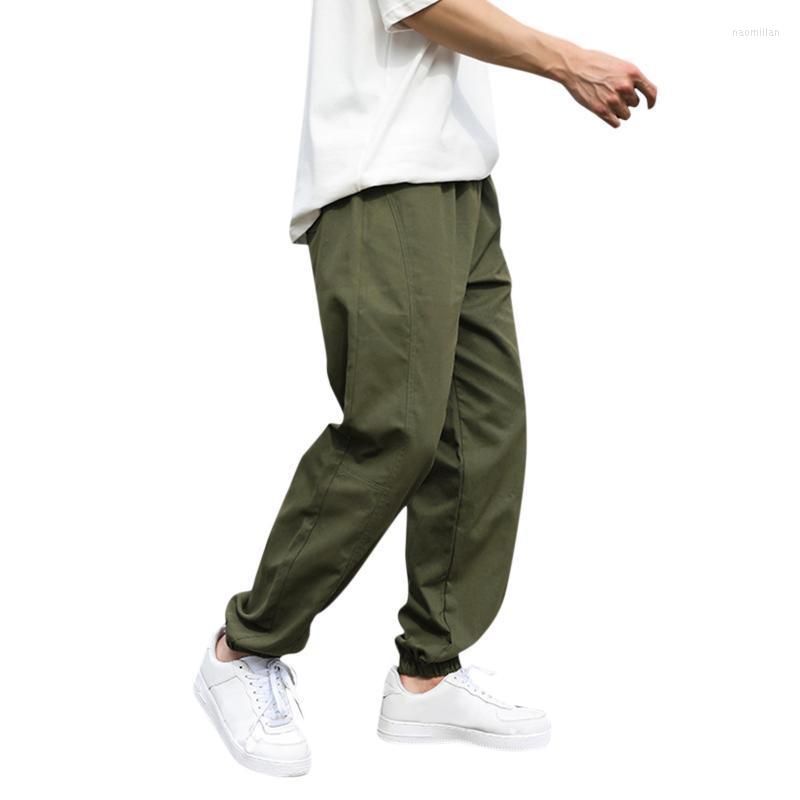 

Men's Pants Male Casual Solid Loose Elastic Waist Pocket Splice Pant Trousers Warm FuzzyMen's Naom22, Black