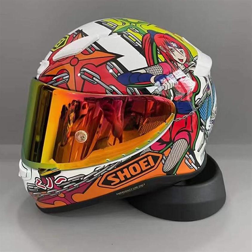 

Motorcycle Helmets Full Face Helmet Shoei RF-1200 NXR STIMULI TC-10 Riding Motocross Racing Motobike208Z, Clear visor